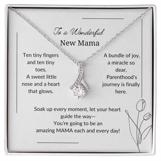 Alluring Beauty, Pregnancy necklace Gift for New Mom