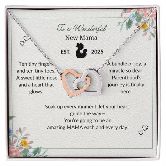 New Mom Gift Jewelry, First Time Mom Gift for first Mother's day Gift, New Mom Necklace, New mommy Gift,