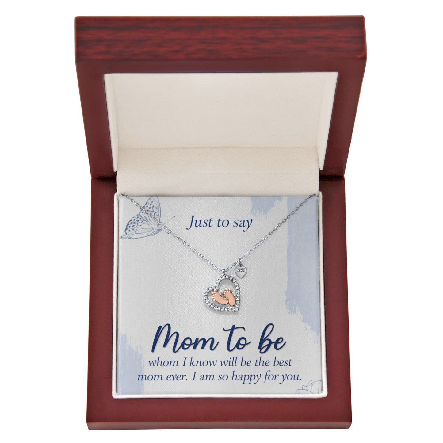 Pregnancy Gift for Friend, Gift for First Time Mom, Pregnant Best Friend, Gift for Mom to Be Necklace,