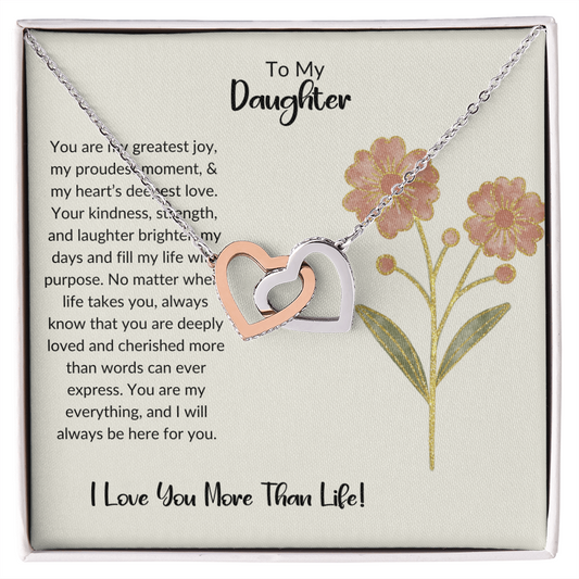 Father and Daughter Necklace, Daughter Gift, Jewelry for Daughter, Gift from Dad, Graduation Gift, Birthday Gift