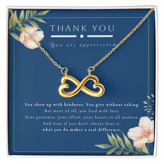 Thank You Gift Necklace, Mentor Gift for Women, Appreciation Gifts Jewelry, Thank You Gift for Women, Teacher Gift, Gift For Best Friend