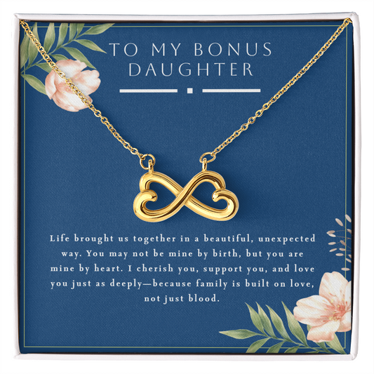 Bonus Daughter Gift, Step Daughter Gift, Stepdaughter Necklace, Daughter Jewelry, Step Daughter Birthday, Step Mother Gift