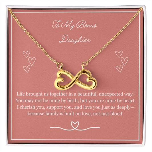 Bonus Daughter Gift, Step Daughter Gift, Stepdaughter Necklace, Daughter Jewelry, Step Daughter Birthday, Gift for Her